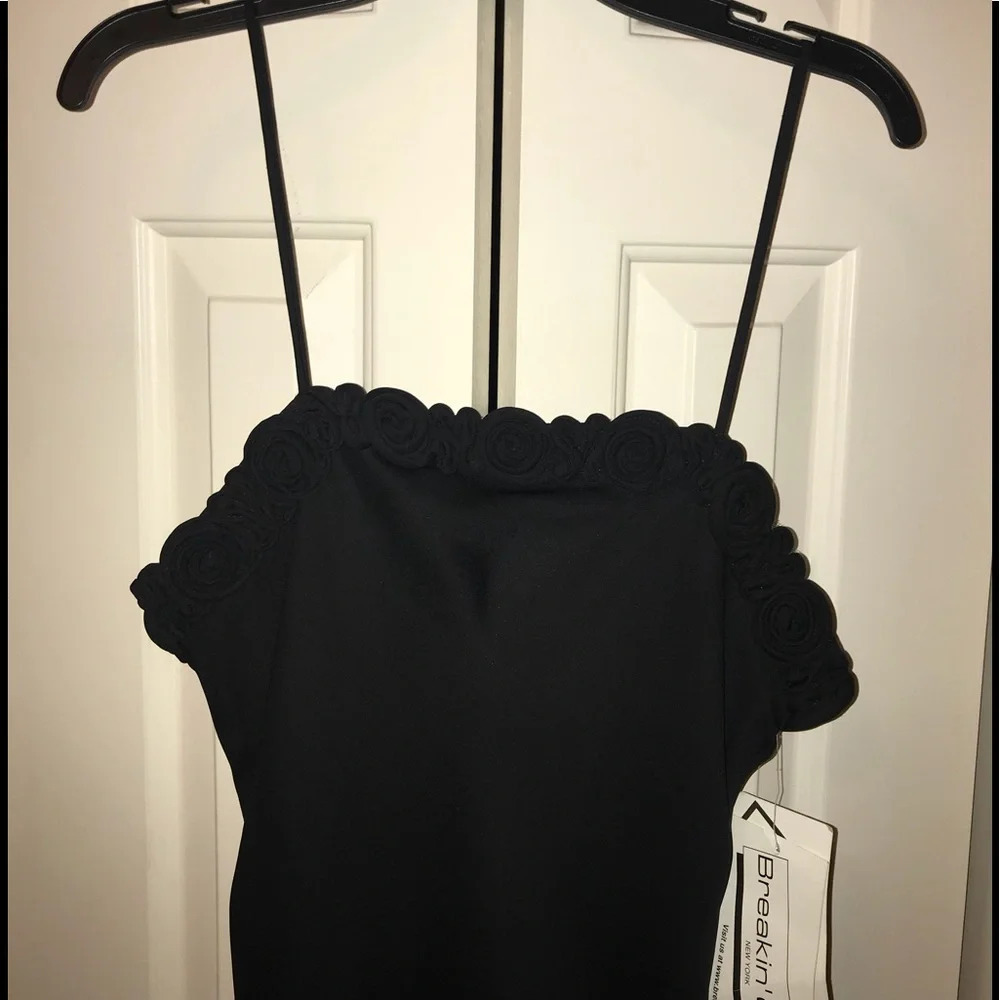 NWT BREAKIN LOOSE Spaghetti Strap Midi Dress 7/8 - Picture 4 of 7